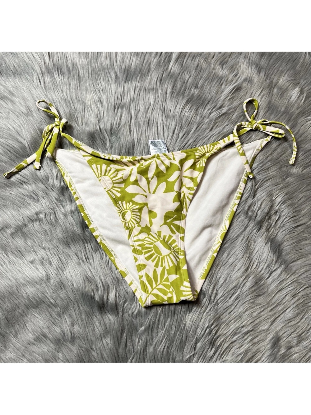 Wild Fable Low Rise Cheeky Green Bikini Bottoms Size Large